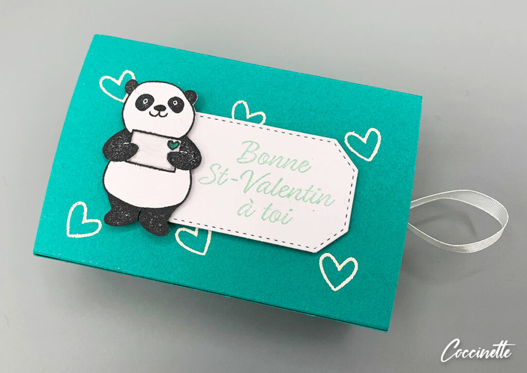 Bonne Saint Valentin à toi avec nos pandas amoureux